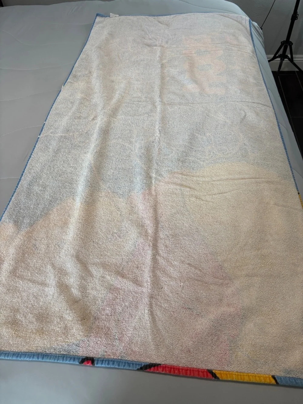 Disneyland VTG Winnie the Pooh Beach Towel Disneyland